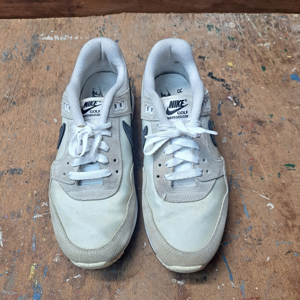 Nike Air Pegasus '89 G Men's Golf Shoes White Platinum Tint Men's Size 7 - Picture 2 of 8